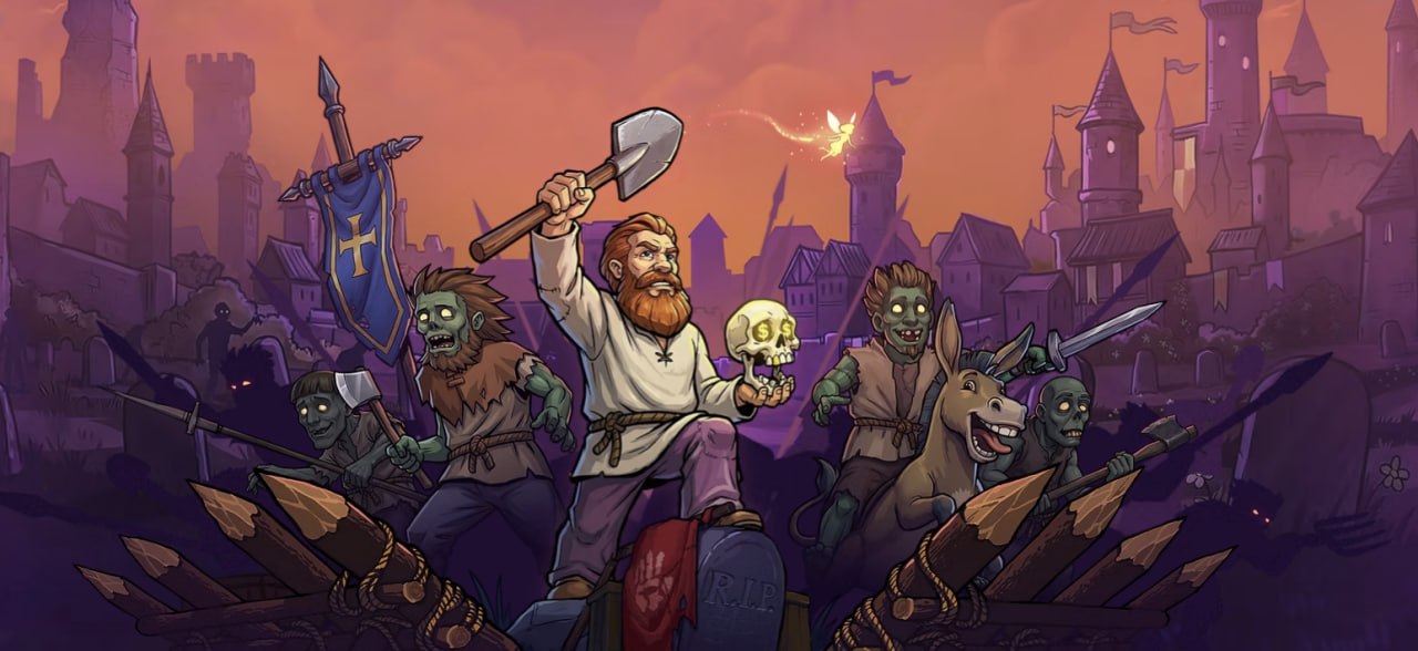 The Keeper and undead characters from Graveyard Keeper 2